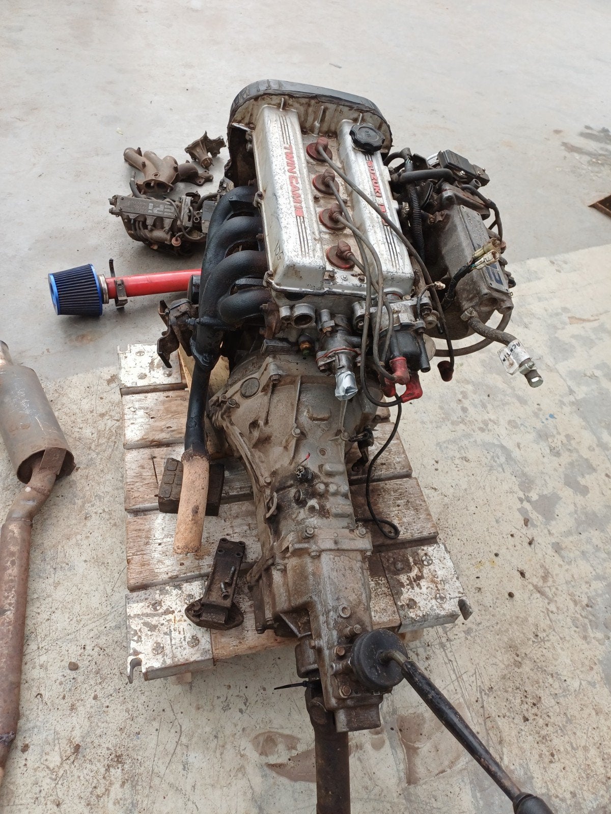 Suzuki Swift GTI 1300 MK1 motor voor SJ/Samurai, Ophalen