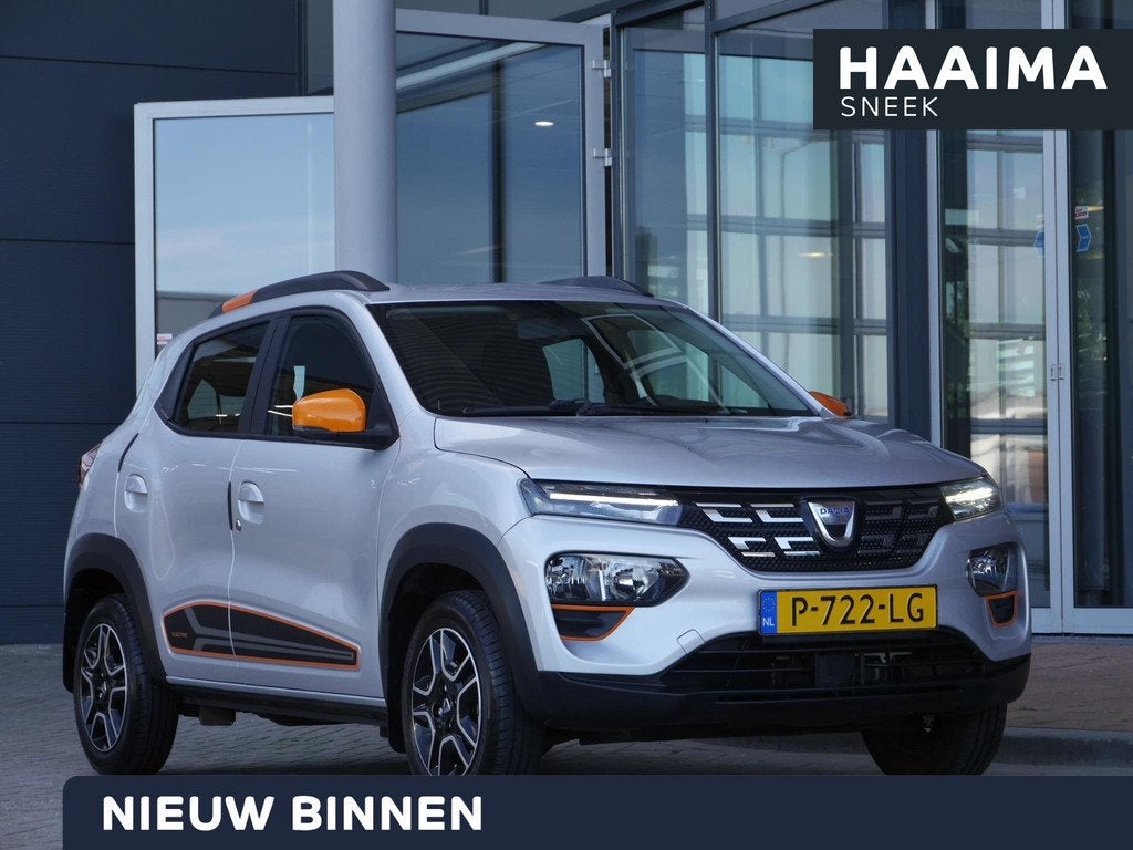 Dacia Spring Expression 27 kWh | Achteruitrijcamera | Parkee, Auto's, Dacia, Bedrijf, Te koop, Spring, ABS, Achteruitrijcamera