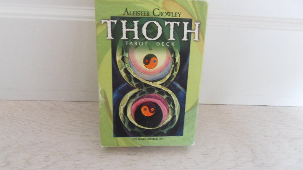 Aleister Crowley : Kaarten : Thoth tarot deck : Engelstalig, Boeken, Ophalen of Verzenden, Gelezen, Overige onderwerpen, Achtergrond en Informatie