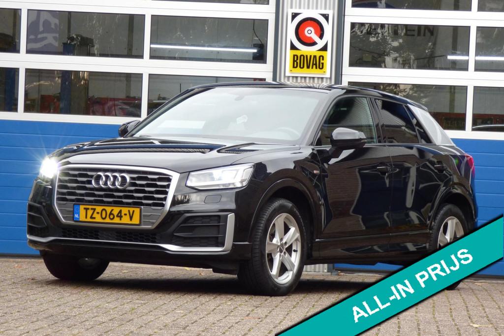 Audi Q2 1.4 TFSI CoD Sport S-Line, Gebruikt, 4 cilinders, 150 pk, Leder en Stof