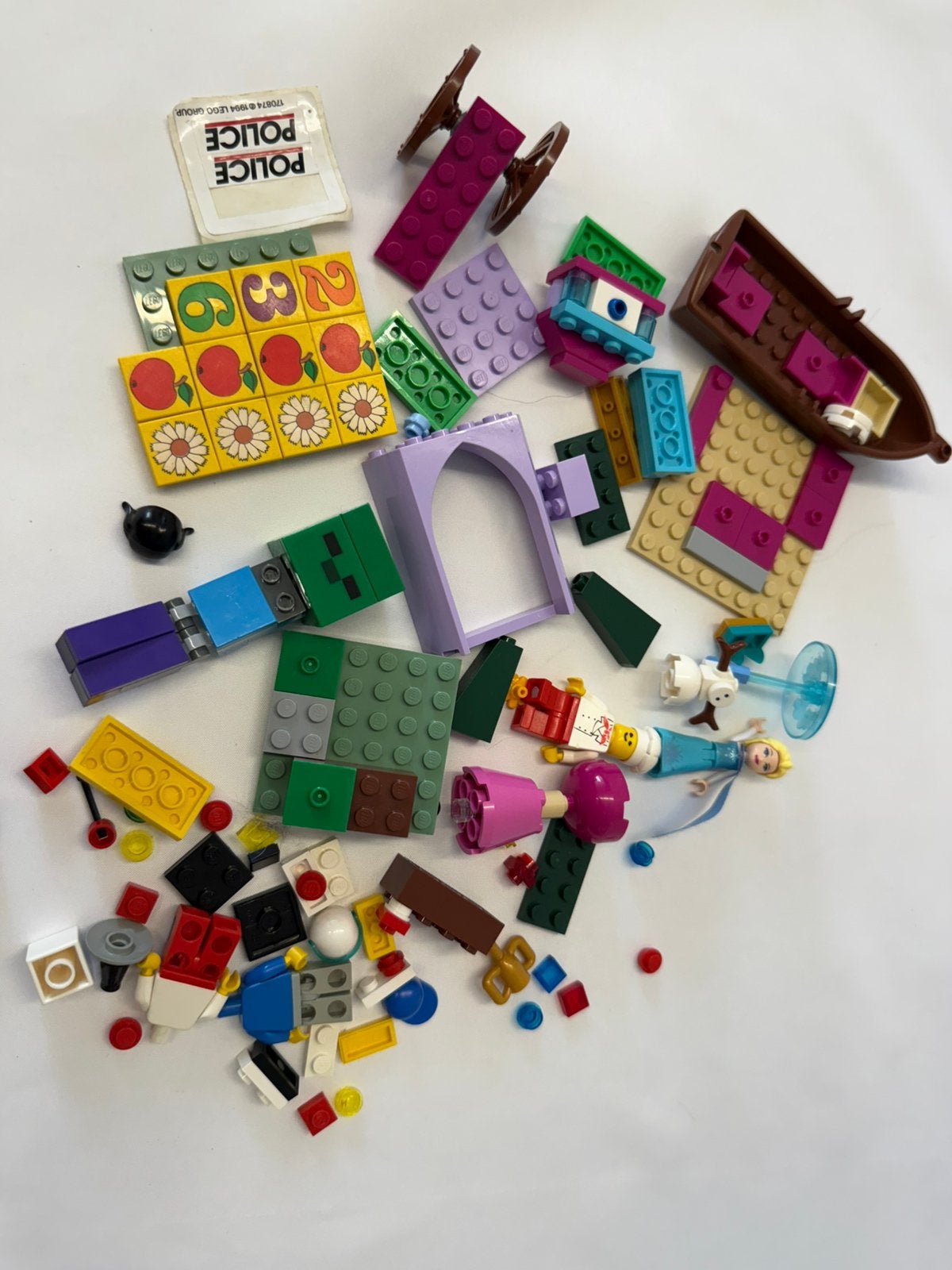 Losse lego blokjes, Elsa en Olaf, Ophalen of Verzenden, Gebruikt, Losse stenen, Lego