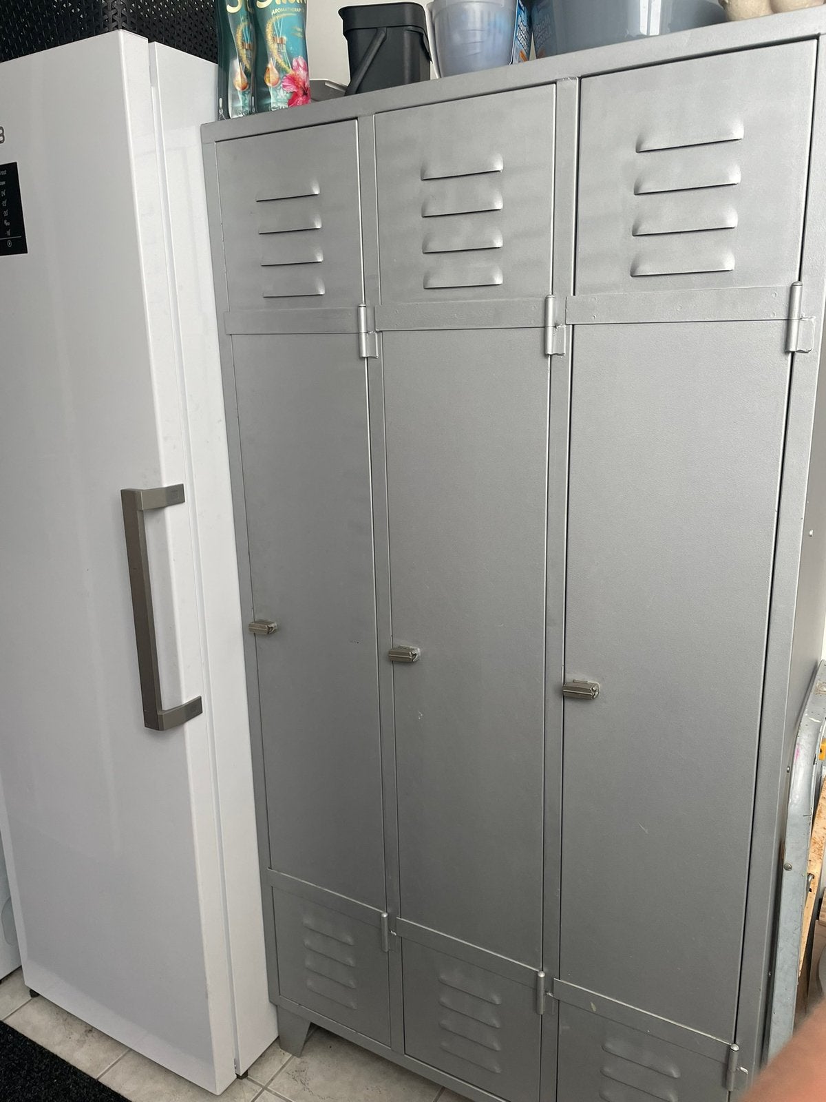Stoere lockerkast, Ophalen, Gebruikt
