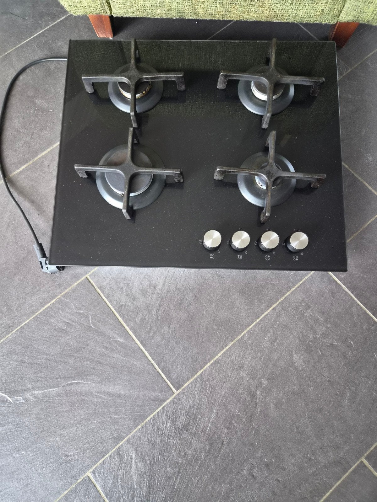 Ikea Kookplaat Gas op Glas, Witgoed en Apparatuur, Ophalen, Gebruikt, Minder dan 85 cm, 4 kookzones