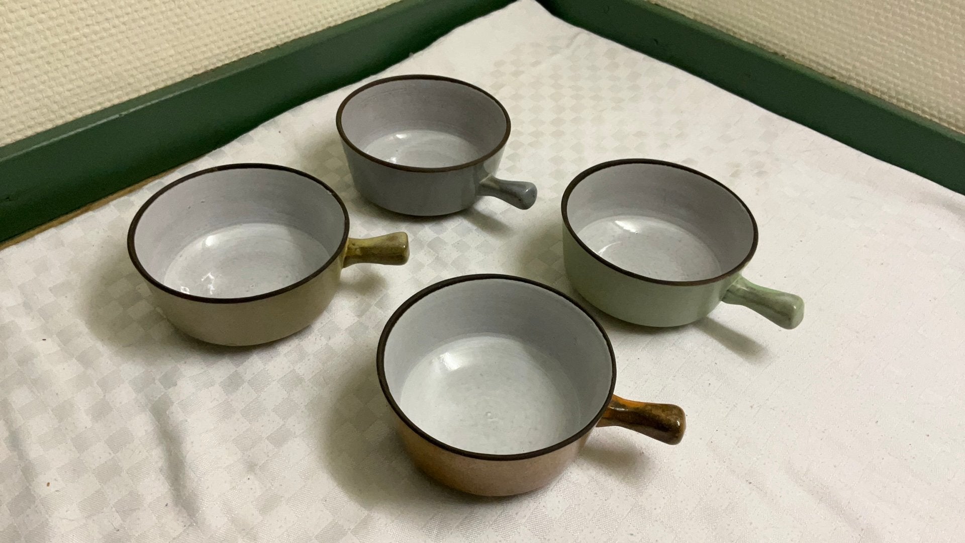 Cor unum, vintage soep koppen, jaren 60, Ophalen of Verzenden