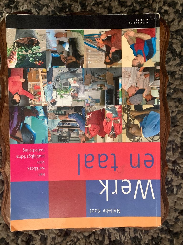 NT2 boek Werk en taal, Ophalen of Verzenden, Zo goed als nieuw, Alpha, Nelleke Koot