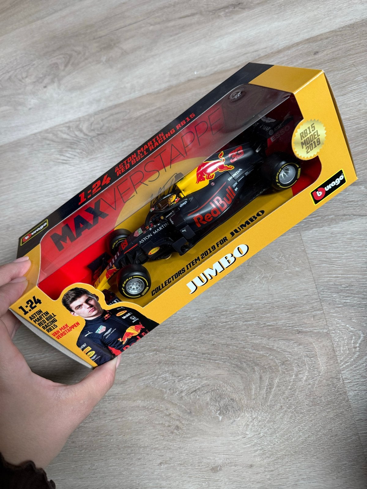 Max Verstappen Red Bull Racing RB15 1:24, Hobby en Vrije tijd, Modelauto's | 1:24, Ophalen of Verzenden, Nieuw, Auto