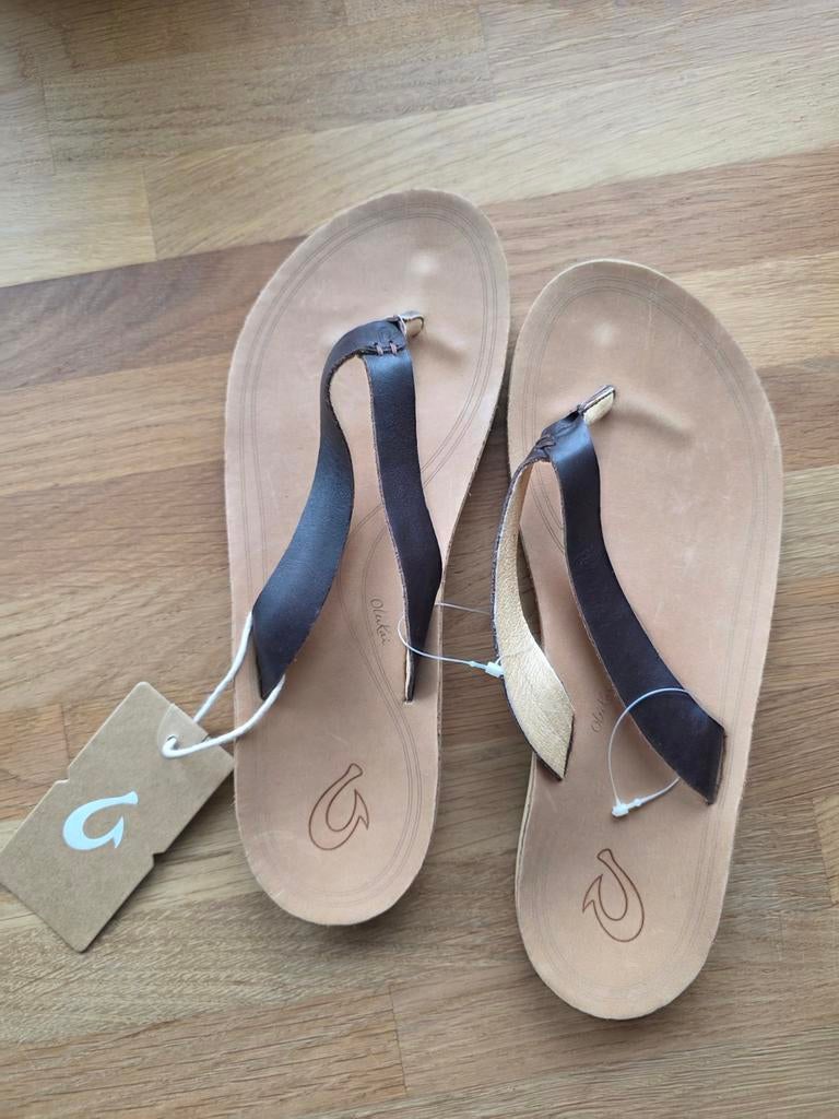 Nieuw olukai nonohe slippers maat 40, Kleding | Dames, Schoenen, Slippers, Bruin, Ophalen of Verzenden, Nieuw