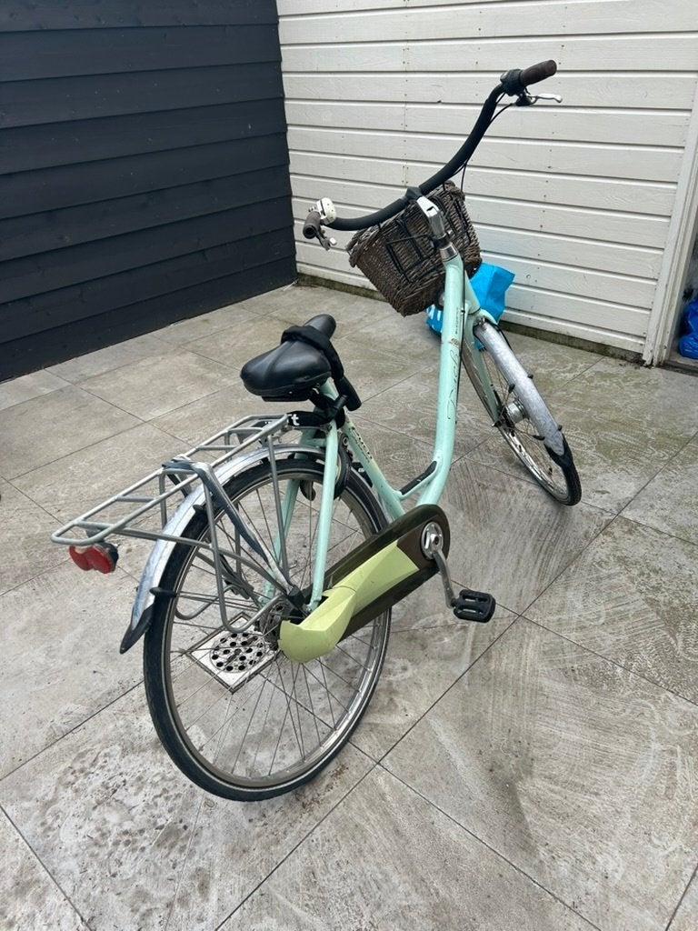 Puch Elegance Damesfiets–Mintgroen–Mand & Bagagedrager, Ophalen of Verzenden, Gebruikt, Velgrem, Overige merken