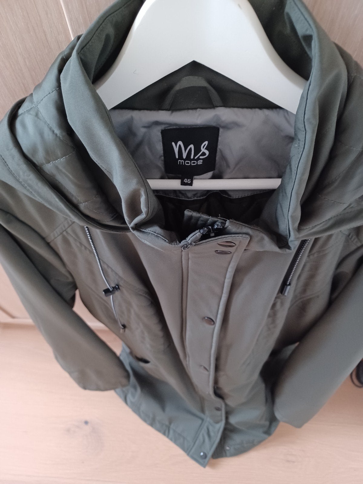 shoftshell jas, Ophalen, Zo goed als nieuw, Maat 46/48 (XL) of groter, Groen