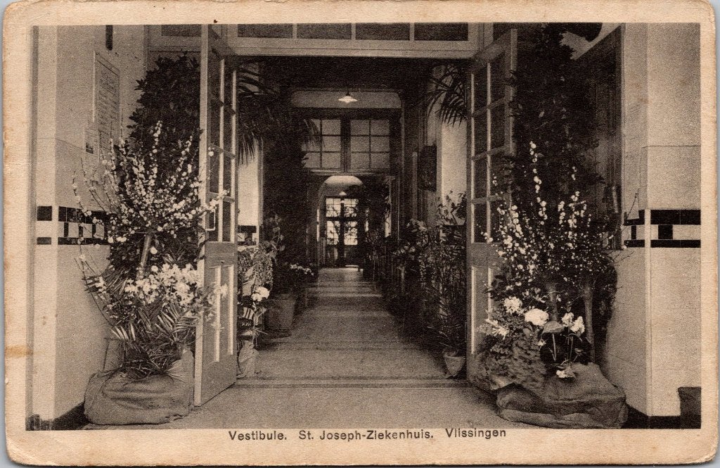 Vlissingen - 12 oude ansichtkaarten I, Verzamelen, Ansichtkaarten | Nederland, Verzenden, 1920 tot 1940, Gelopen, Zeeland