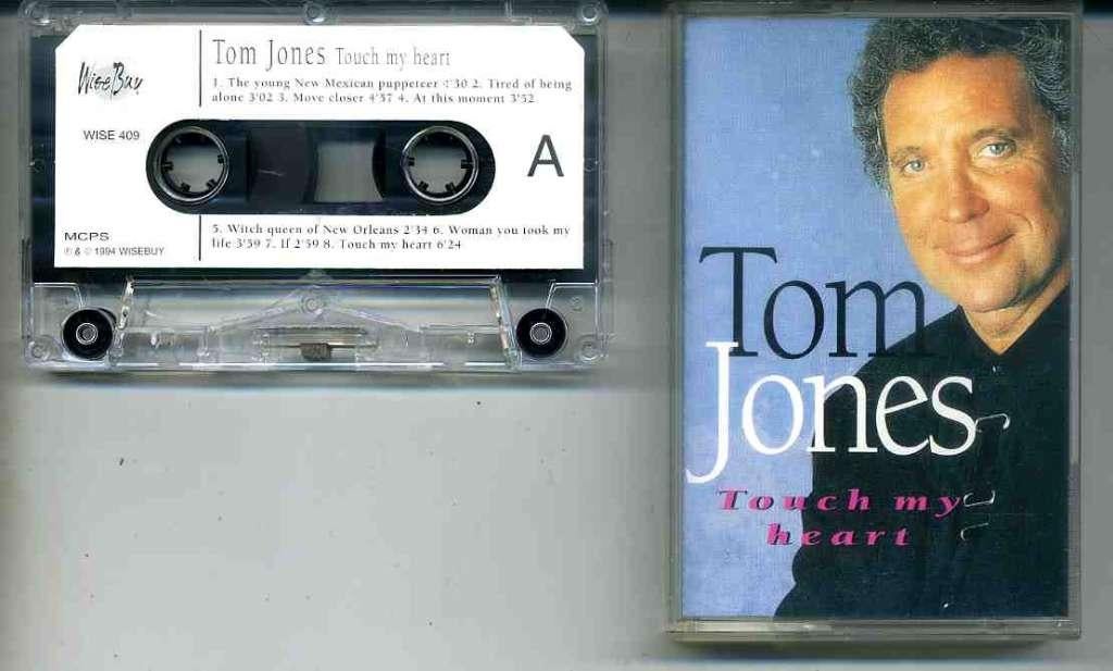 Tom Jones Touch My Heart cassette 1994 ZGAN, 1 bandje, Ophalen of Verzenden, Zo goed als nieuw, Origineel
