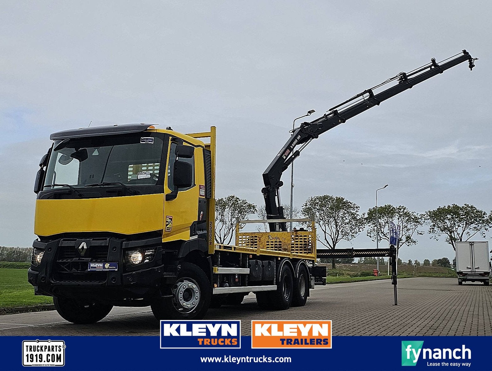 RENAULT C 380 6X4 HIAB 188ES4, Auto's, Automaat, Euro 6, Renault, Verwarmde buitenspiegels