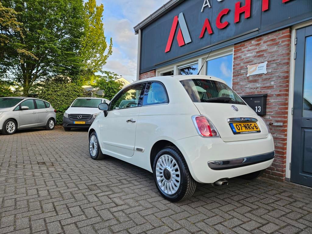 Fiat 500 1.2 Lounge Automaat! Panoramadak! Airco! NAP! Leuke, Auto's, Euro 5, Gebruikt, 1242 cc, 4 cilinders