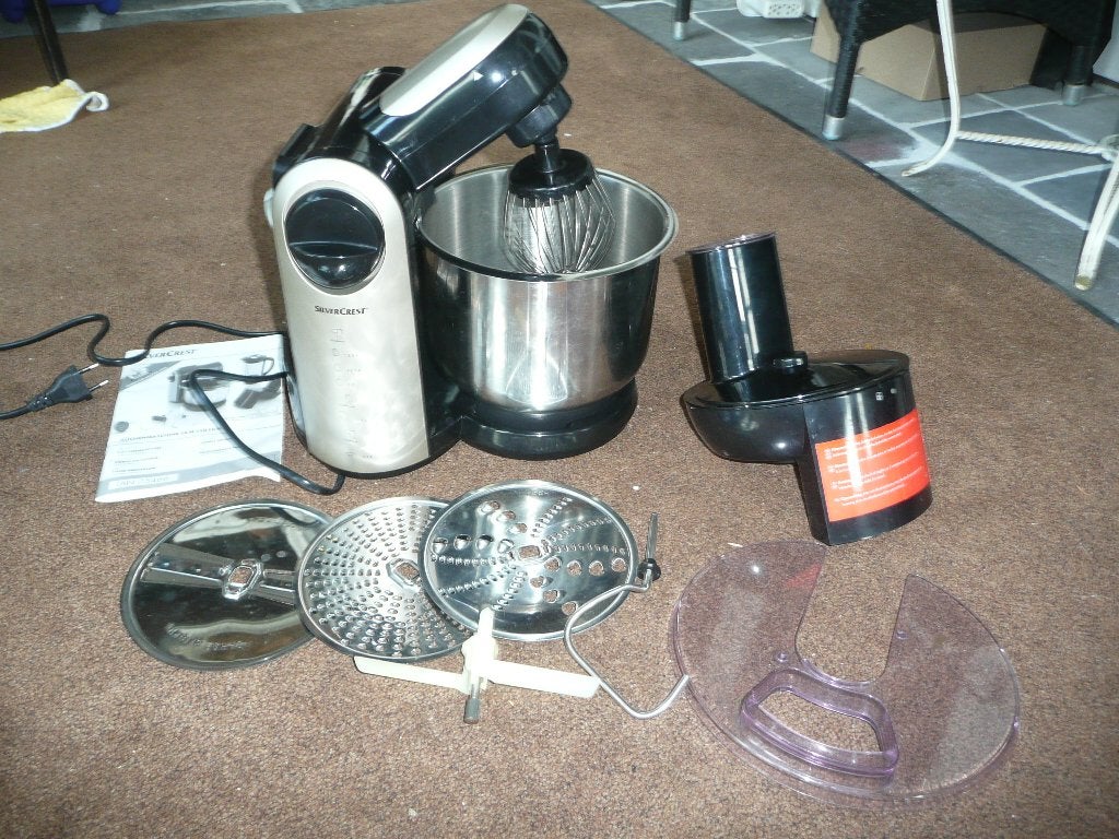 Keukenmachine, 2 tot 3 liter, Ophalen of Verzenden, Gebruikt, 3 snelheden of meer