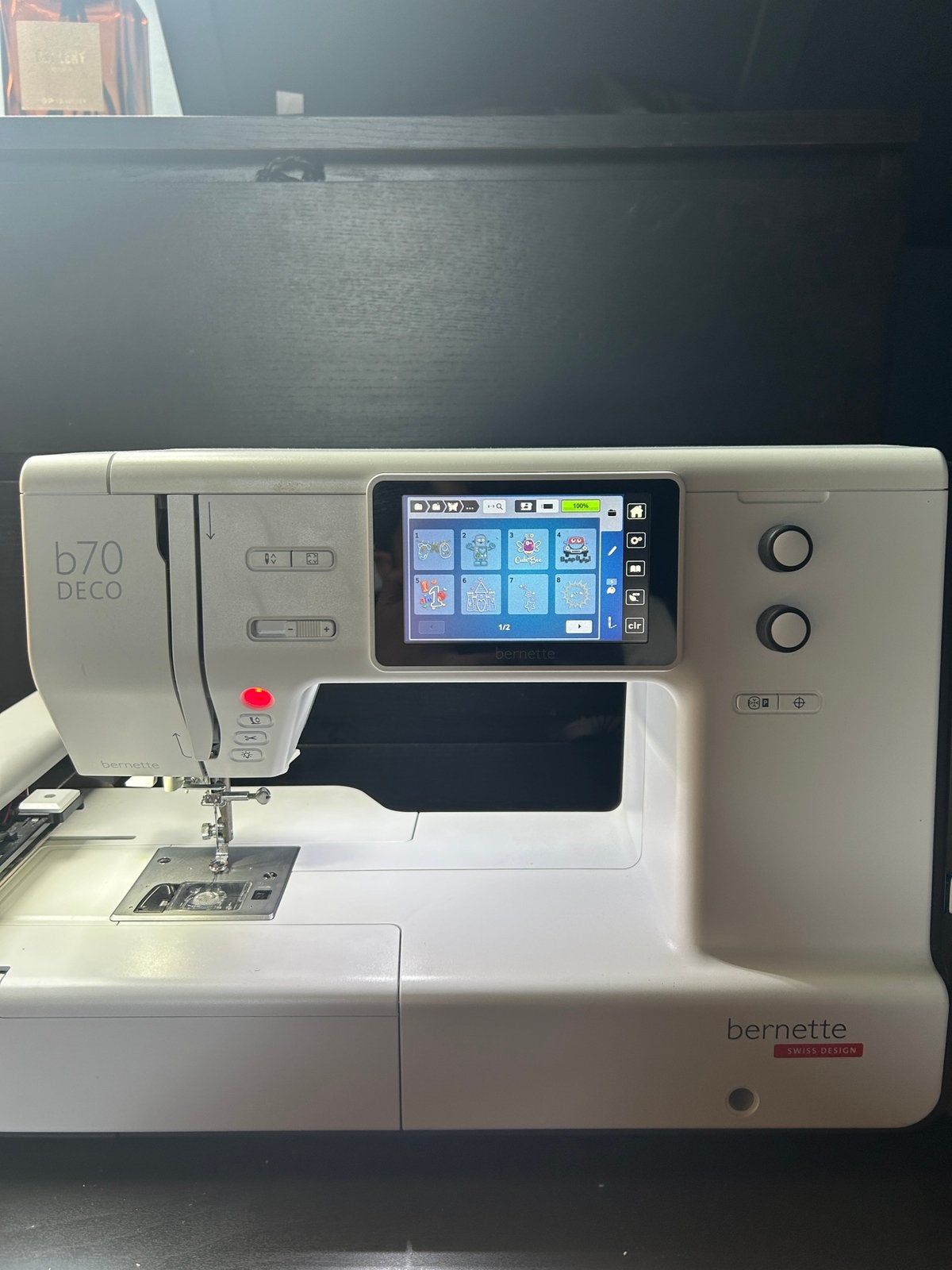 Bernina bernette b70 borduurmachine, Hobby en Vrije tijd, Ophalen of Verzenden, Zo goed als nieuw, Borduurmachine