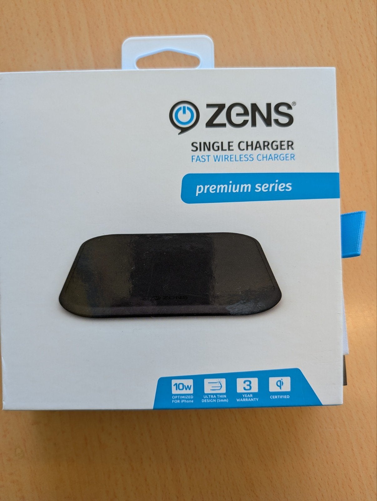 Zens Fast Single Wireless Oplader - Premium Serie, Ophalen of Verzenden