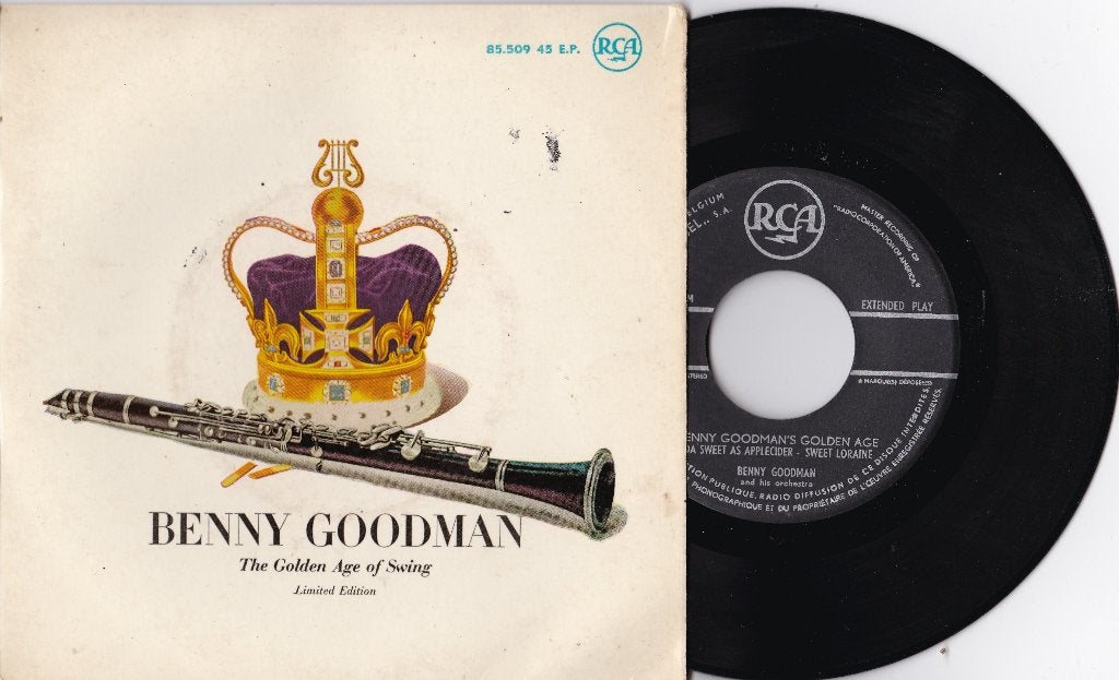 Benny goodman - the golden age of swing, Cd's en Dvd's, Gebruikt, Ophalen of Verzenden, EP, EP