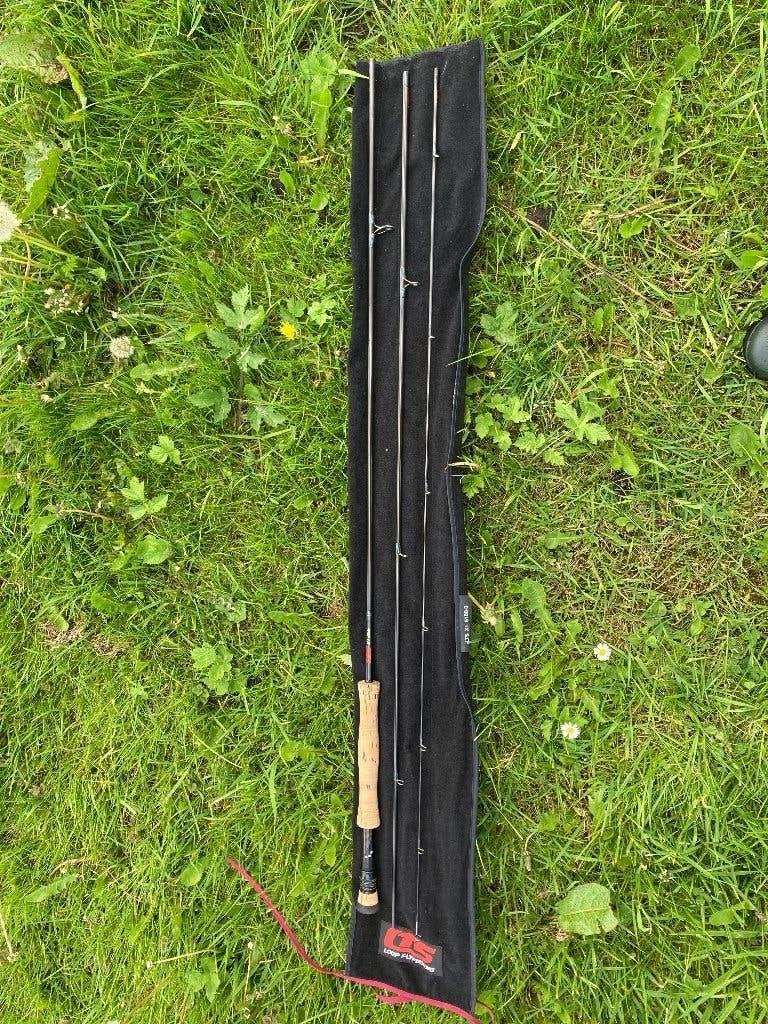Vliegenhengel 10ft 5wt 3-delig Loop Team Syrstad, Ophalen, Gebruikt, Werphengel