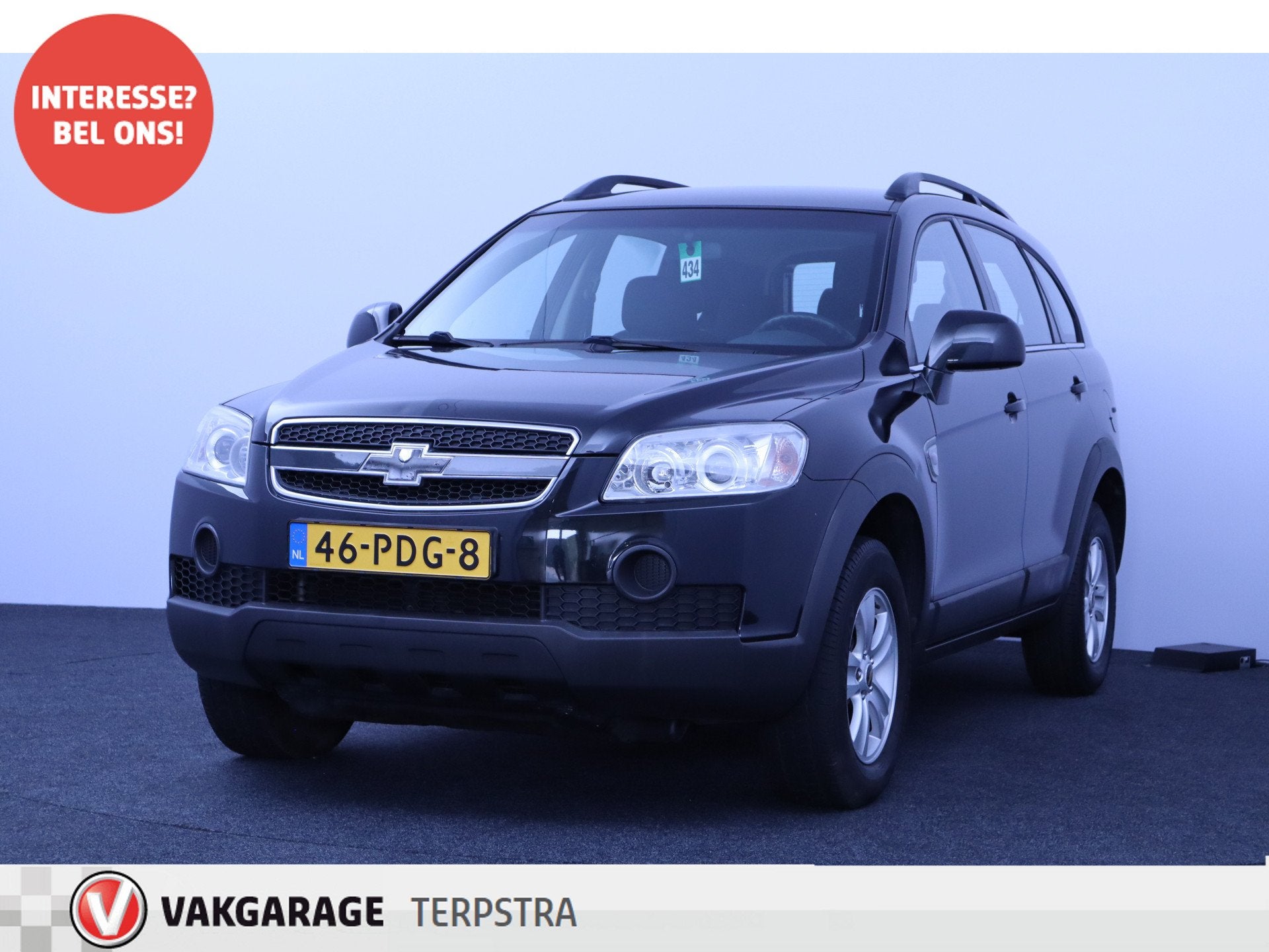 Chevrolet Captiva 2.4i Shadow 2WD /D-Riem Verv. 193.000KM! /, Auto's, Voorwielaandrijving, Euro 5, Gebruikt, 4 cilinders