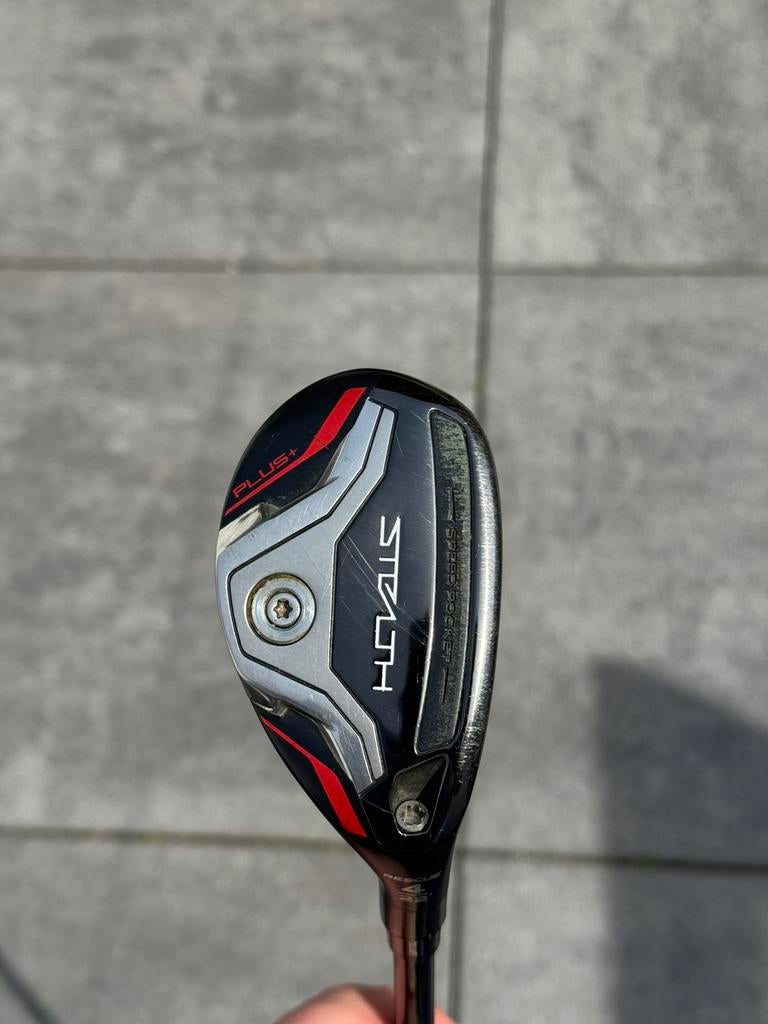 Taylormade Stealth+ 4 Hybrid - X-flex, Sport en Fitness, Golf, Ophalen of Verzenden, Gebruikt, Club