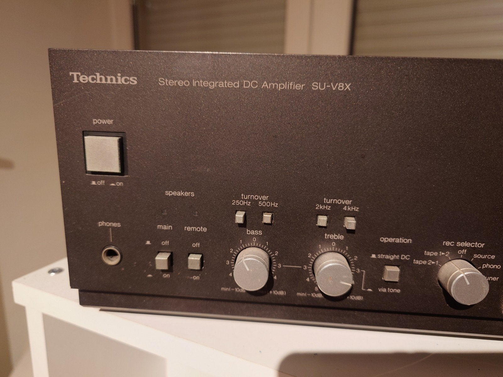 Technics SU-V8X Stereo Geïntegreerde DC Versterker, Audio, Tv en Foto, Versterkers en Receivers, Overige merken, Gebruikt, Ophalen of Verzenden