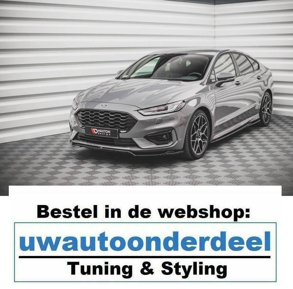 Spoiler Lip Splitter Voor Ford Mondeo Mk5 ST Line, Auto diversen, Verzenden