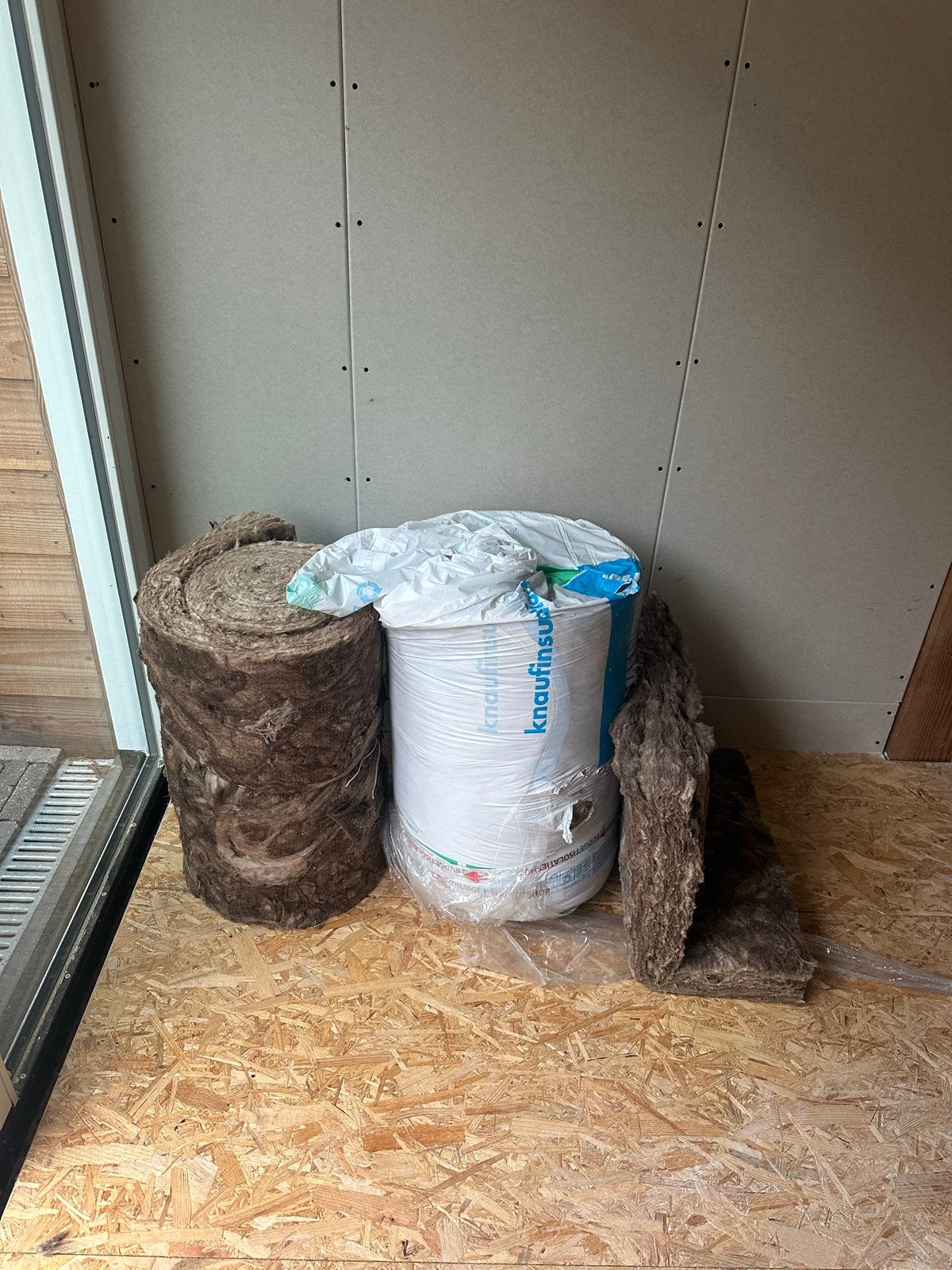 Knauf Naturoll 037 Glaswol isolatie (90mm dik), Doe-het-zelf en Verbouw, Isolatie en Afdichting, Ophalen, Nieuw, 5 tot 10 m², Vloerisolatie