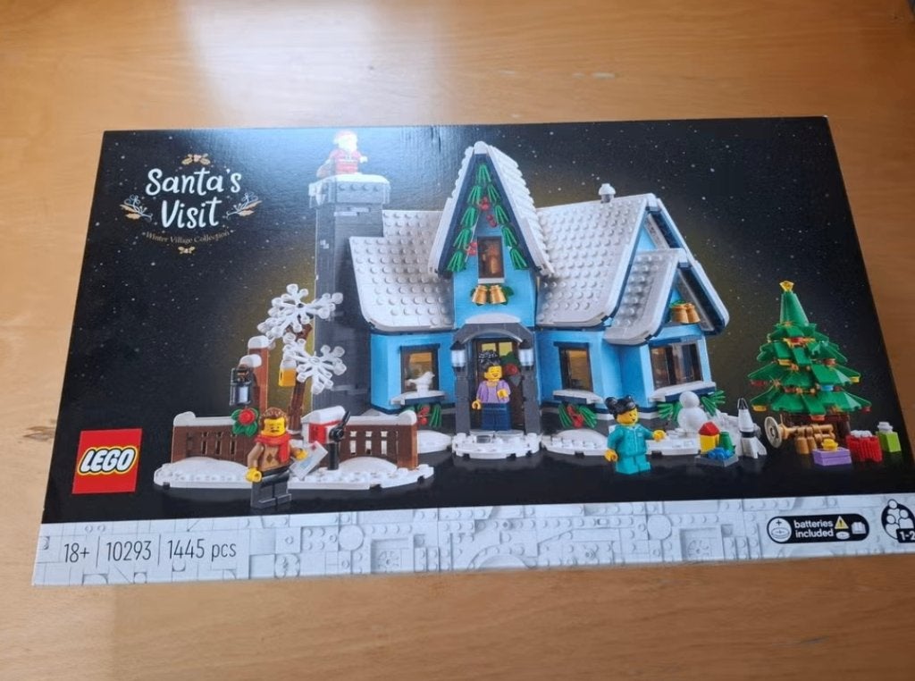Lego kerst Santa's Visit 10293 NIEUW in doos, Overige thema's, Inclusief extra onderdelen, Lego, Nieuw