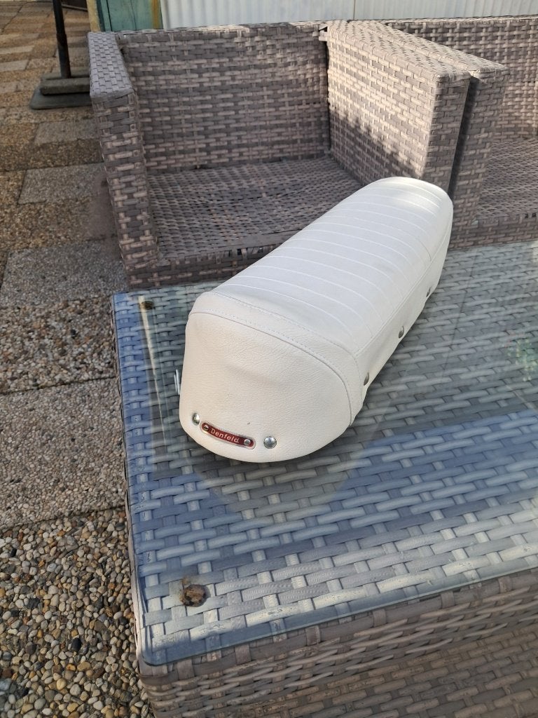 Knappen Denfeld Wit opnieuw bekleedt, Fietsen en Brommers, Ophalen of Verzenden, Gebruikt, Overige typen
