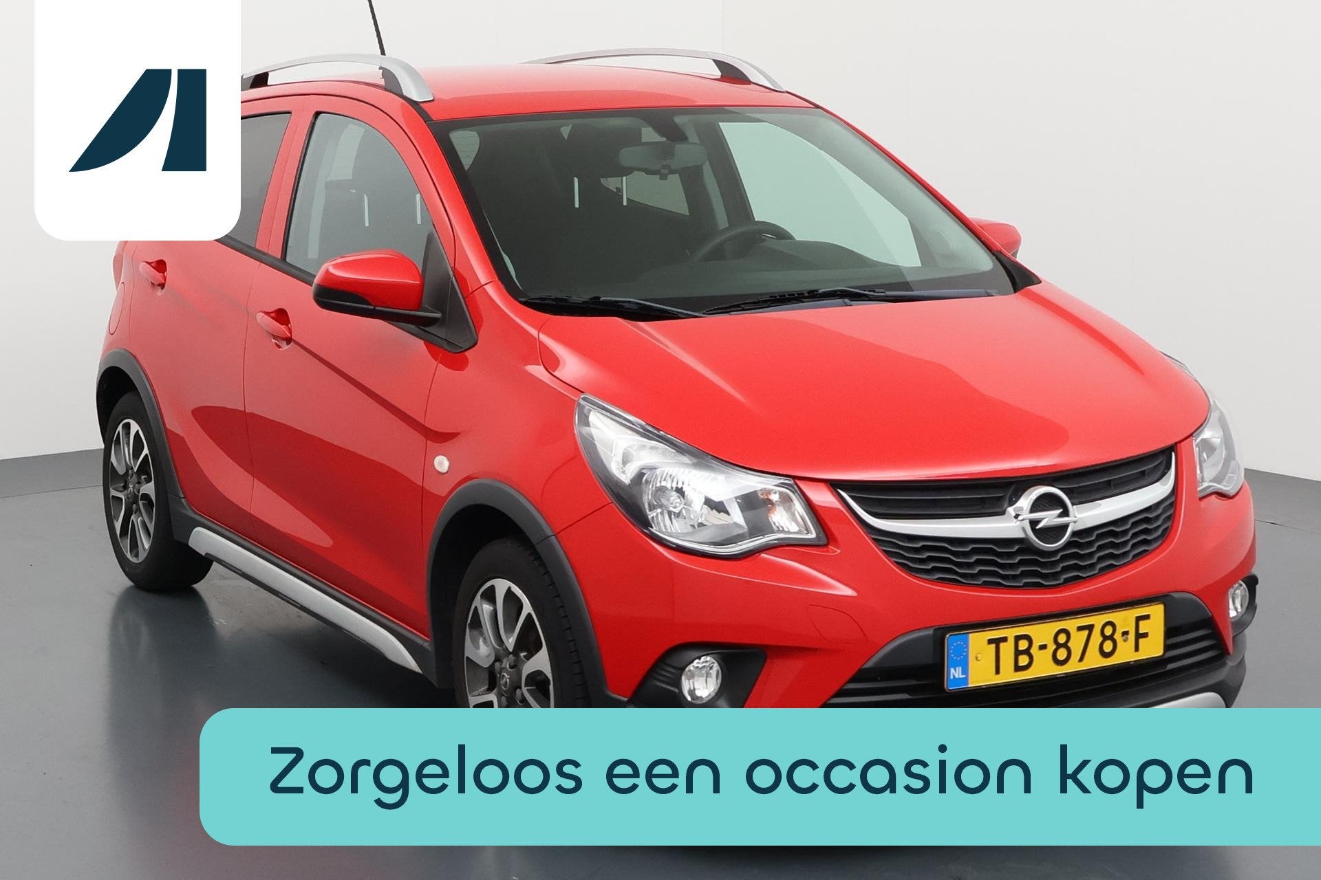 Opel KARL 1.0 Rocks Online Edition Compacte stadsauto met ve, Voorwielaandrijving, 839 kg, Stof, Gebruikt