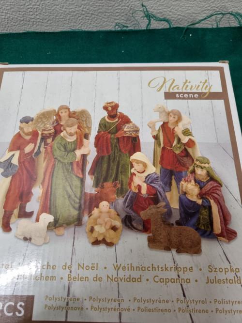 -	Kerststal beelden nativity, Diversen, Ophalen of Verzenden, 'T Olde Gre-j, Info@toldegrej.nl, Endepoelstraat 20f Didam