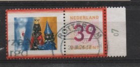 zepen ‹(•¿•)› nl m0247 persoonlijke postzegel tab, Verzenden, Na 1940, Gestempeld