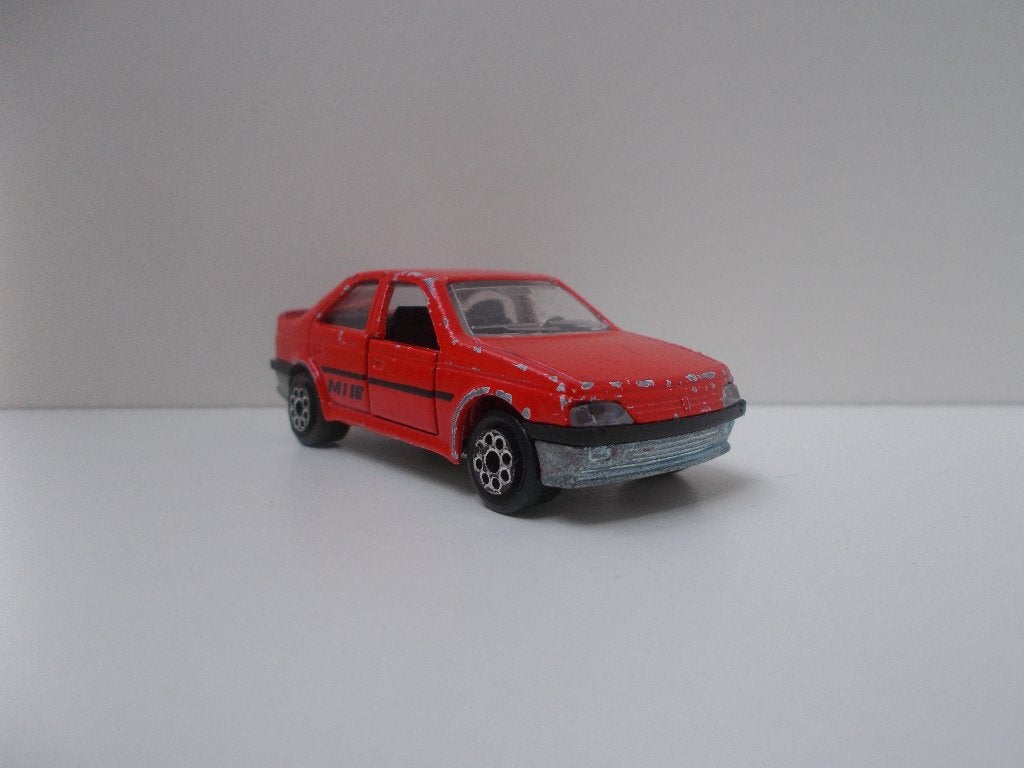 6565 Peugeot 405 Mi 16 Majorette No 218, Ophalen of Verzenden, Gebruikt, Auto
