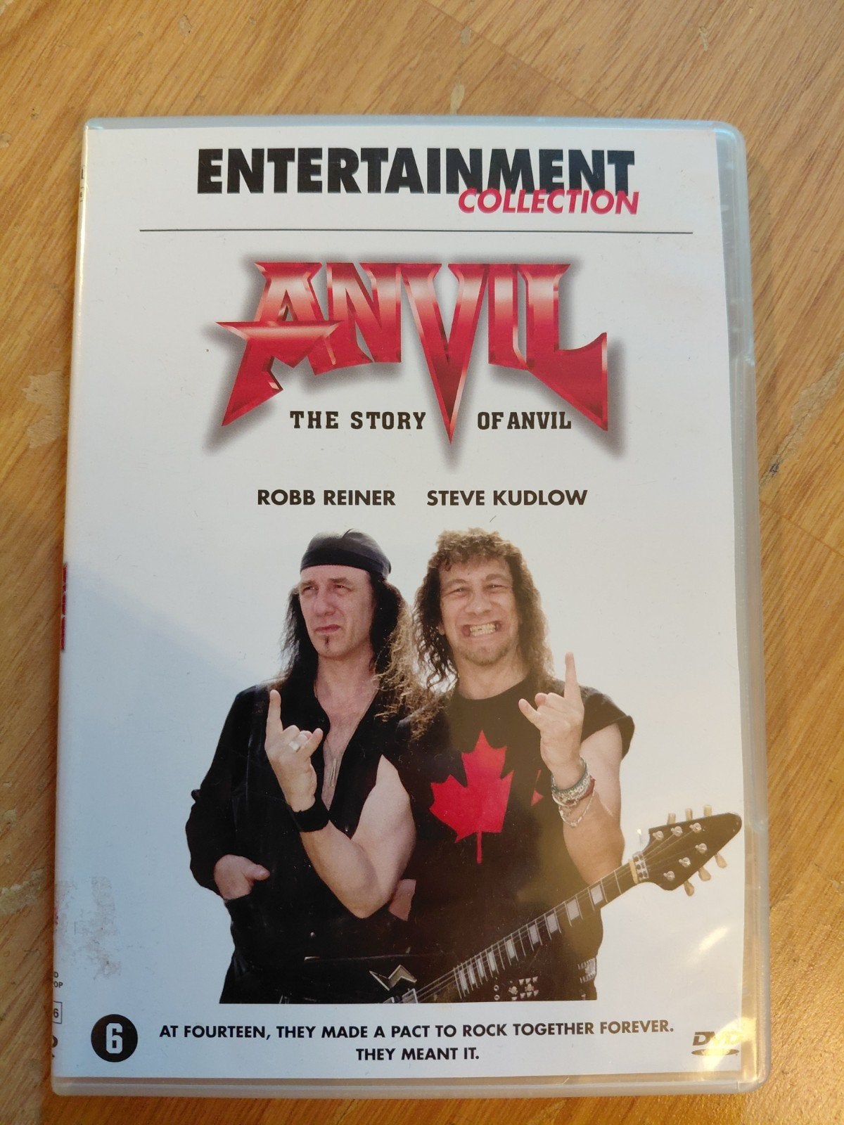 Anvil story in thincase dvd hoes, Alle leeftijden, Ophalen of Verzenden, Zo goed als nieuw, Komedie