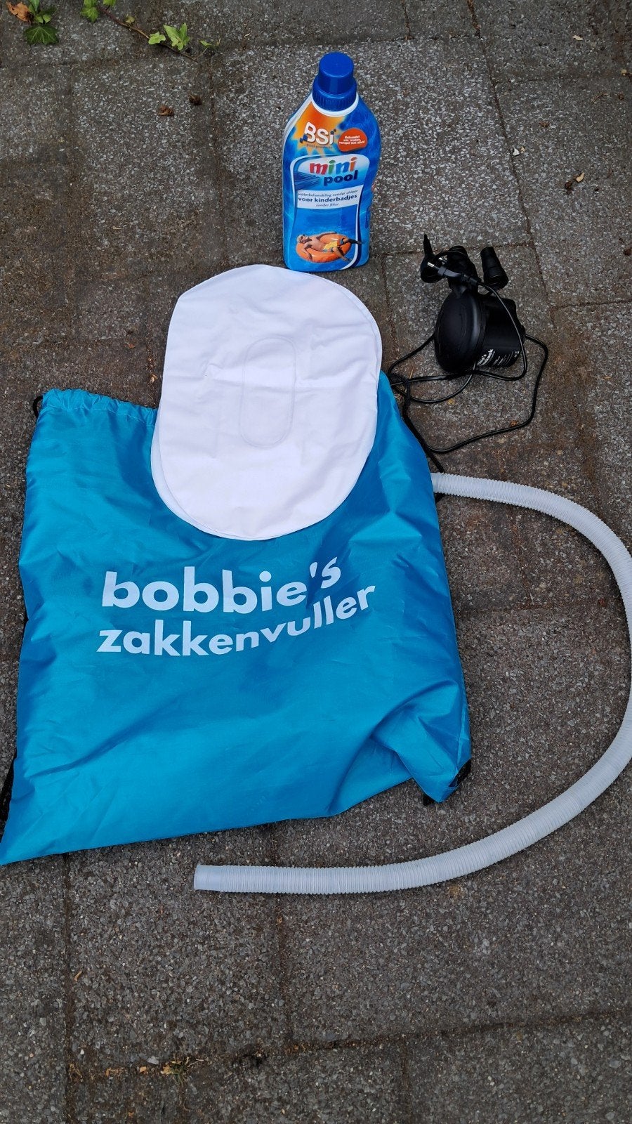 Bobbiebad opblaasbaar zwembad met pomp en reinigingsmiddel, Minder dan 80 cm, Opblaaszwembad, Ophalen of Verzenden, Ovaal