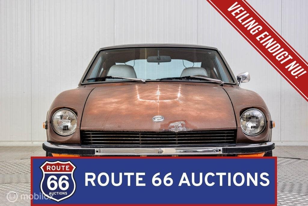Datsun 240Z | 1973 | Route 66 Auctions, Auto's, Overige merken, Overige carrosserieën, Zwart, Bedrijf