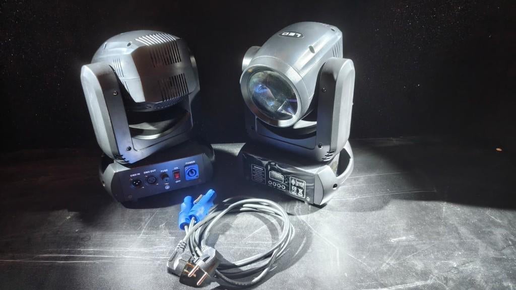 150W Moving head beam, Ophalen of Verzenden, Zo goed als nieuw, Licht, Geluidgestuurd