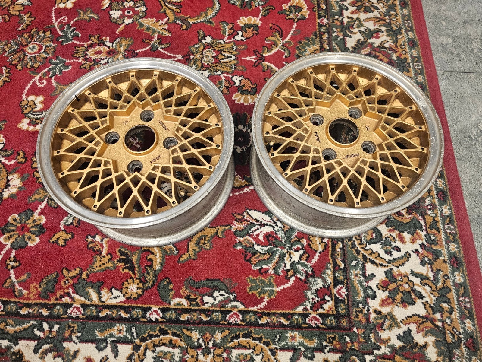 2 stuks jilba racing mesh velgen 13x5,5, Ophalen