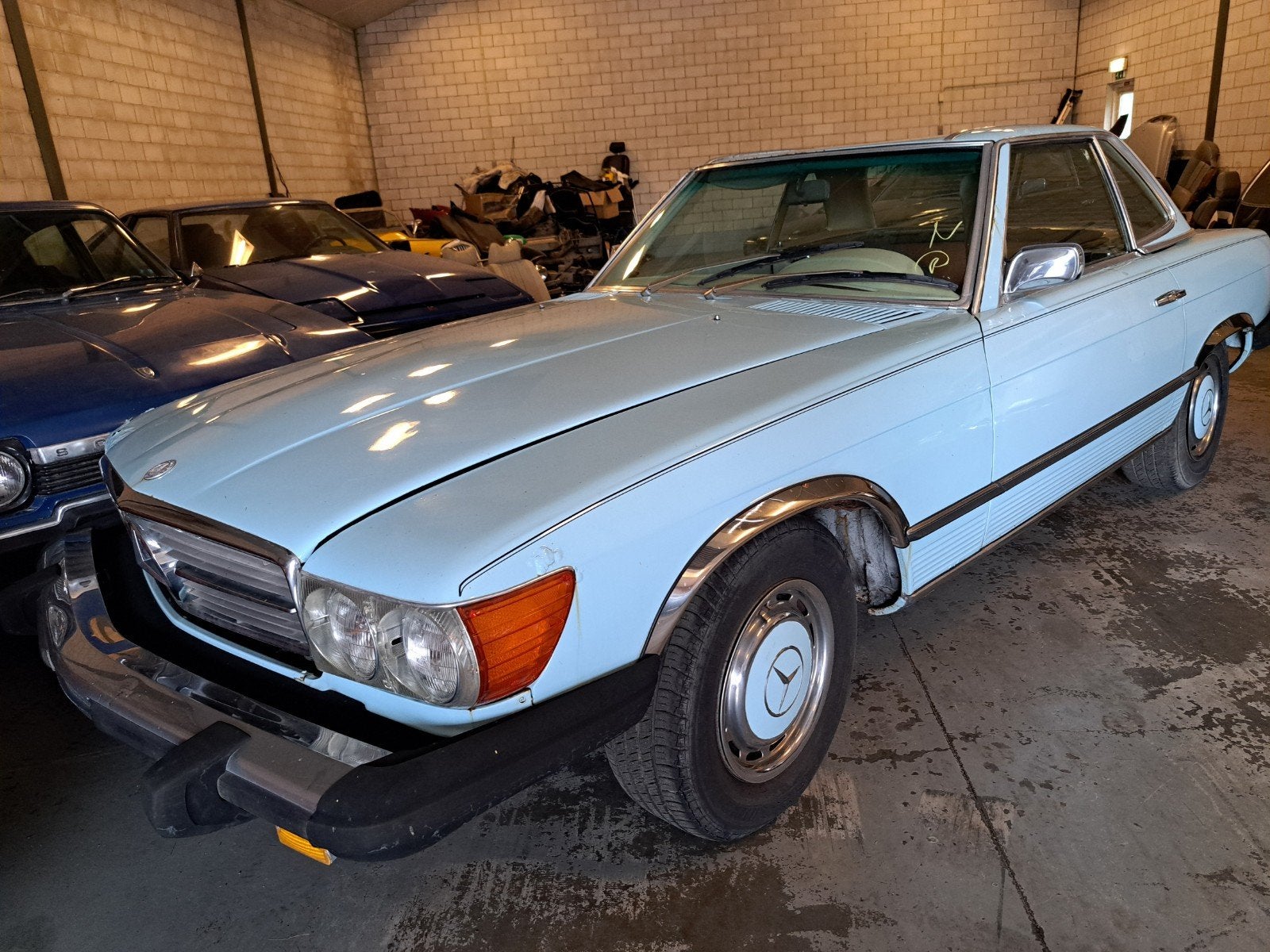 mercedes 450 sl automaat bj 1974 opknapper, Auto's, Oldtimers, Automaat, Cabriolet, Mercedes-Benz, Bedrijf
