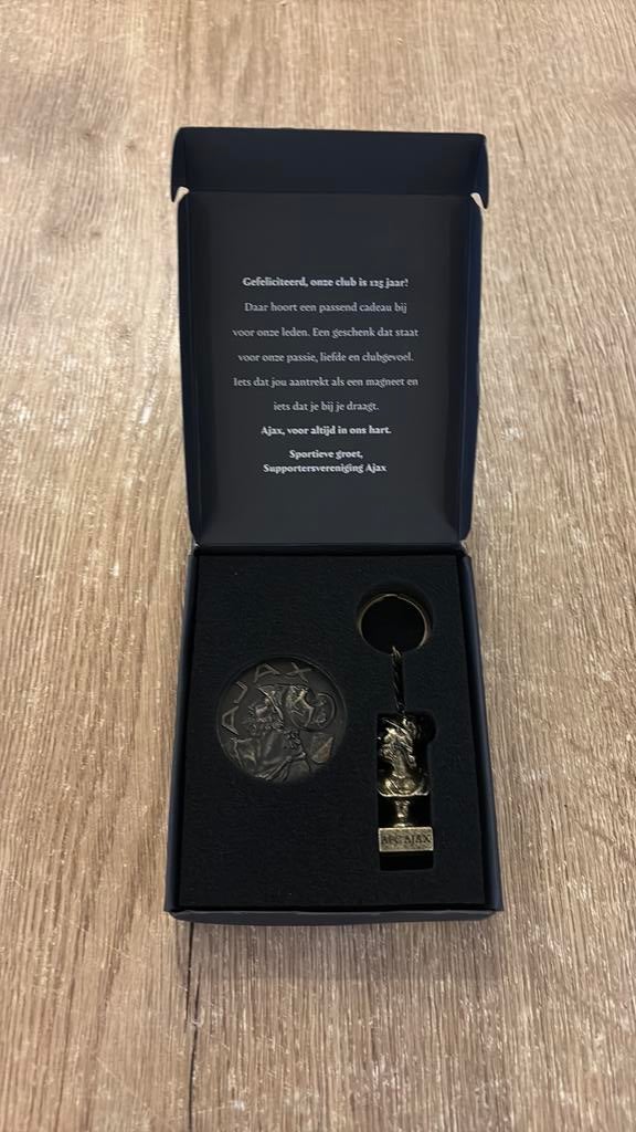 Ajax 125 jaar pakket, Ophalen of Verzenden, Nieuw, Sport