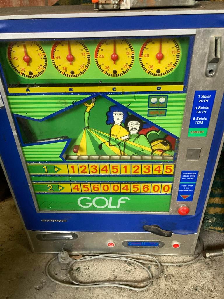 Wurlitzer Golf Machine - Vintage Arcade Spel, Verzamelen, Automaten | Overige, Gebruikt, Ophalen