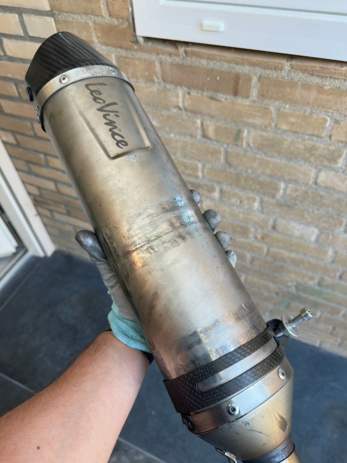 Leovince uitlaat, Ophalen of Verzenden