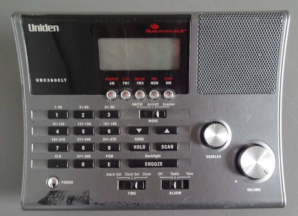 Uniden Bearcat scanner type UBC360CLT, Ophalen of Verzenden, Gebruikt, 30 tot 200 kanalen