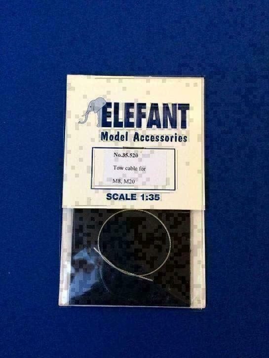 ELEFANT 35520 Tow Cable M8 -M20 1/35, Ophalen of Verzenden, Nieuw, 1:32 tot 1:50