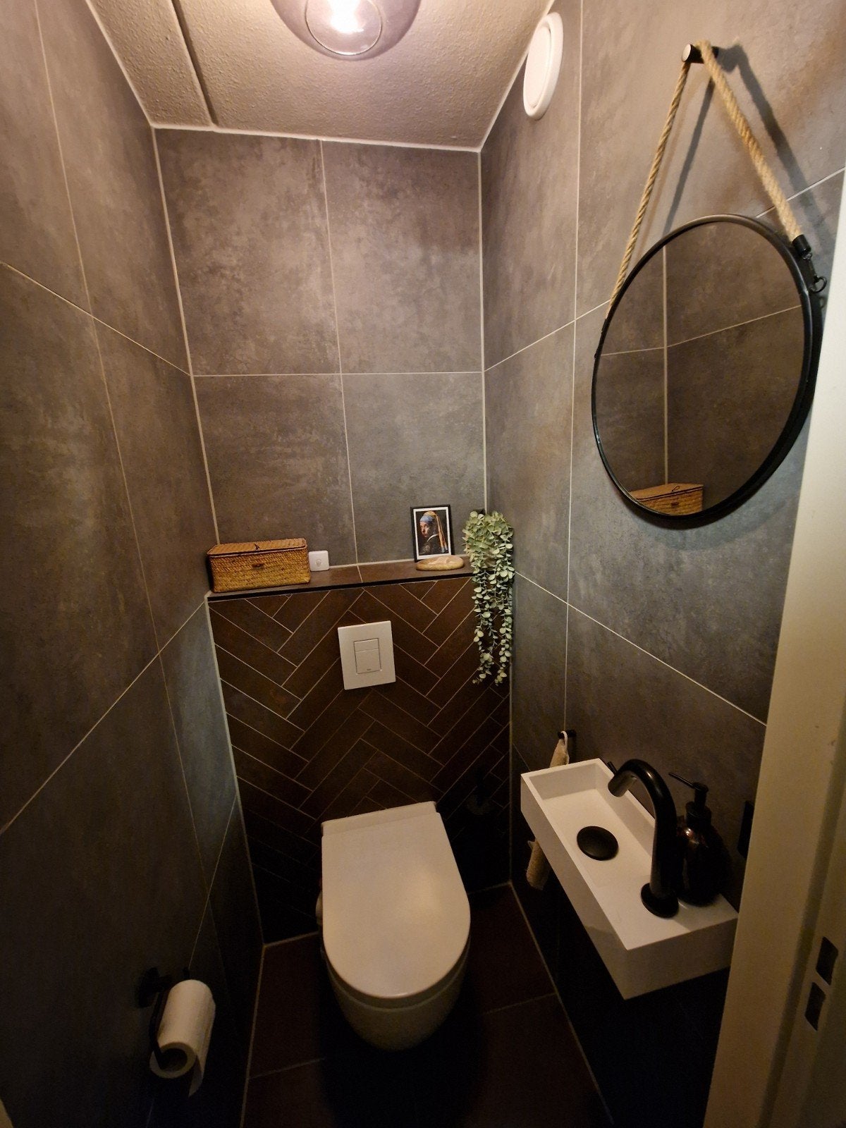 21.6 m²  tegels 60x60 Energieker Parker antraciet, Ophalen, Nieuw