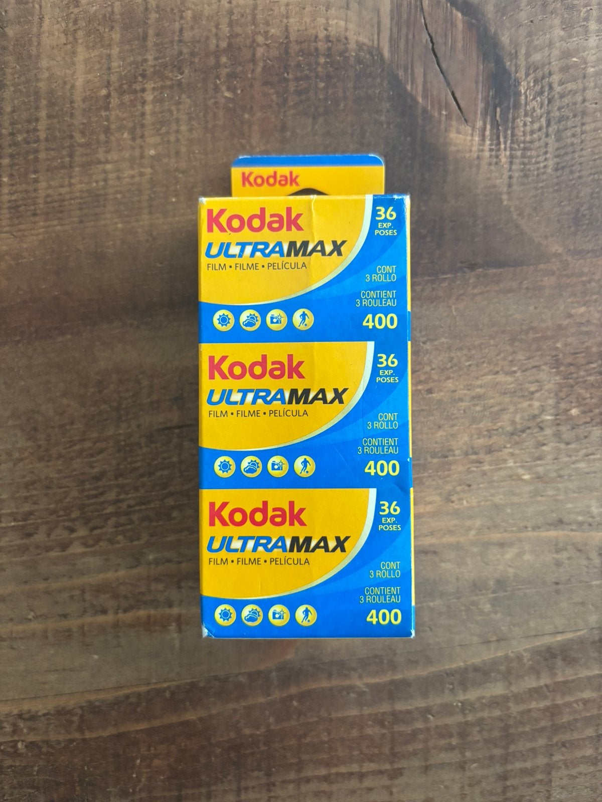 Kodak UltraMax 400, Verzenden, 35mm film