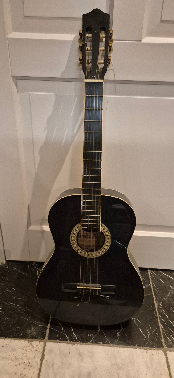 Stagg C542 BK Klassieke Gitaar - Zwart, Gebruikt, Ophalen, Gebruikt, Klassieke of Spaanse gitaar