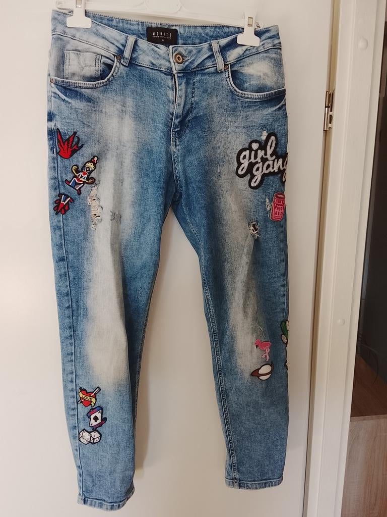 Mohito jeans maat 38, Blauw, Ophalen of Verzenden, W30 - W32 (confectie 38/40), Mohito