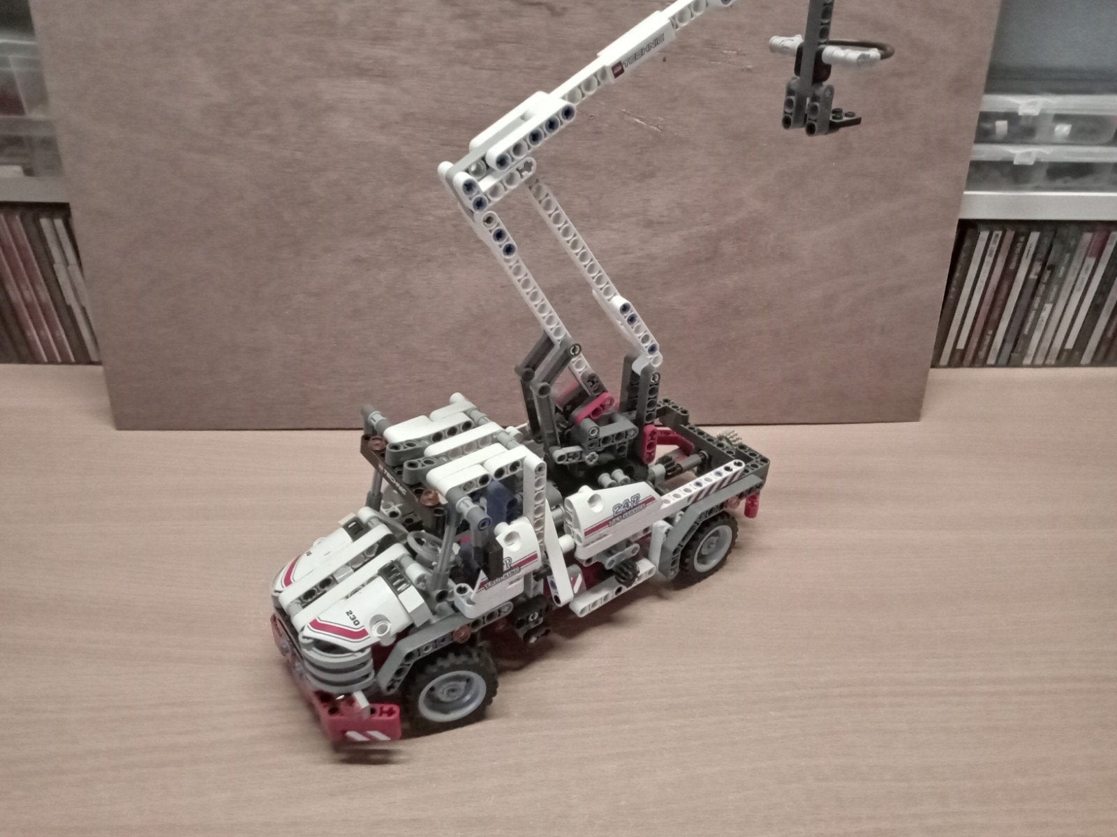 te koop technisch lego, Ophalen