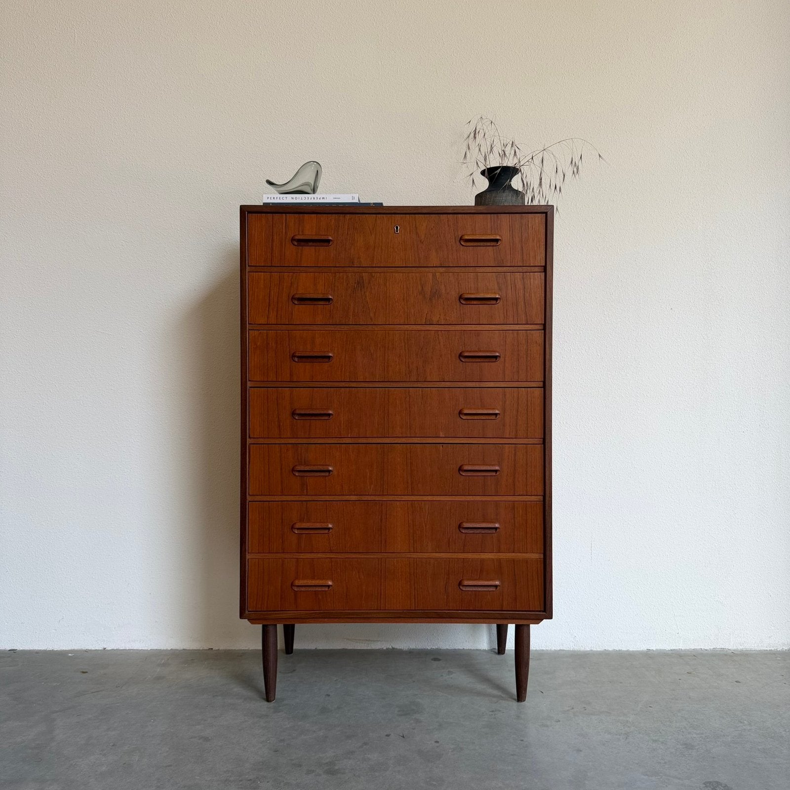VINTAGE | LADEKAST | DEENS | TEAK, Ophalen of Verzenden, Gebruikt, Deens vintage